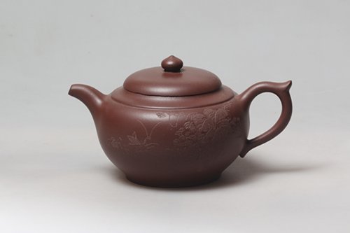 吴慧芬紫砂壶 云间腹 