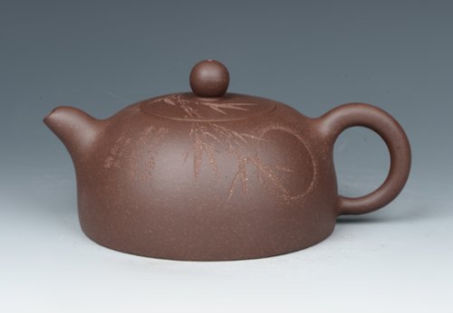 王建琴紫砂壶 半月 