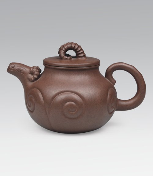 范春强紫砂壶 三羊开泰 