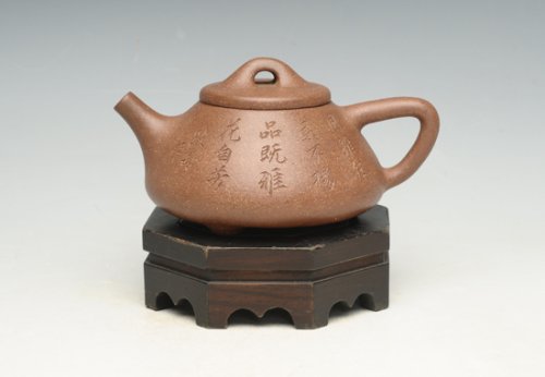 张建生紫砂壶 石瓢 