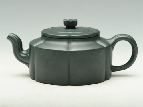 邵文紫砂壶 周盘 