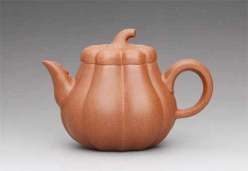 吕伟紫砂壶 南瓜筋纹 