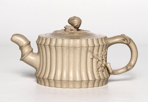 陈友林紫砂壶 三友金黄段 