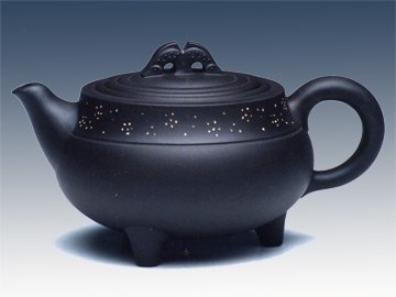 陈焱紫砂壶 双鱼戏水周群芬第七届中国工艺精品展银奖 