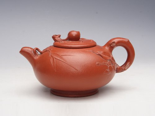 王香勤紫砂壶 寿桃 