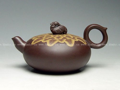 陈洪新紫砂壶 神鸟 