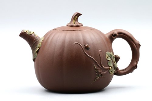 桑黎兵紫砂壶 南瓜壶 