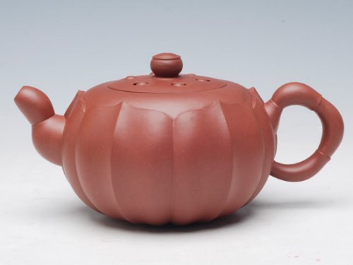 陈健紫砂壶 如意莲心 