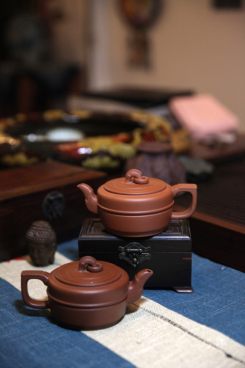 袁冬平紫砂壶 集玉 