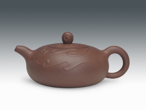 王兰芳紫砂壶 彩云追月 