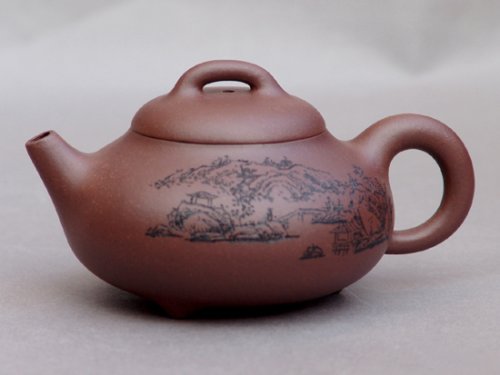 徐永君紫砂壶 石瓢壶 