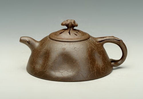 裴丽紫砂壶 石瓢供春壶 