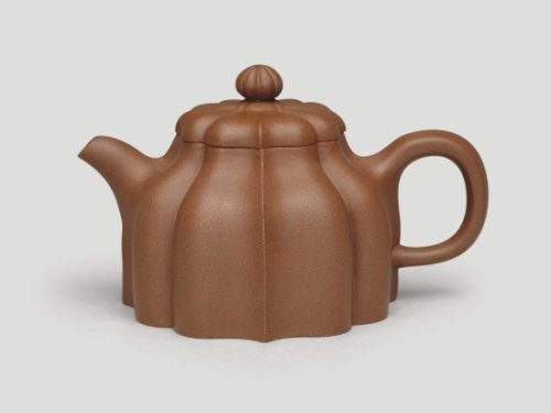 吴建军紫砂壶 玉钟菱花 