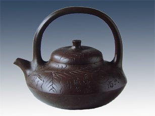 杨彭年紫砂壶 合提 