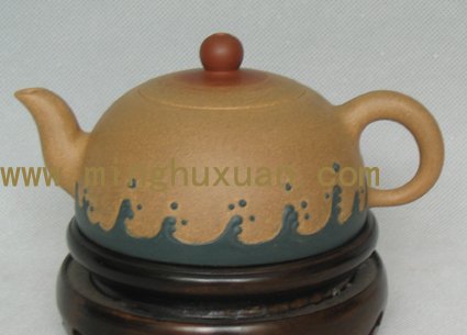 赵明敏紫砂壶 旭日东升壶 