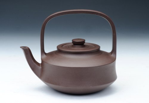 蒋方良紫砂壶 提壁壶 