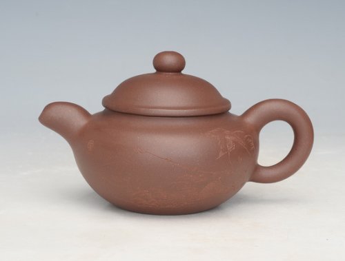 周华芳紫砂壶 斗笠 