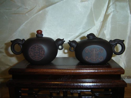 徐少锋紫砂壶 福寿 