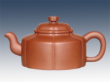 范宜娟紫砂壶 六瓣壶 