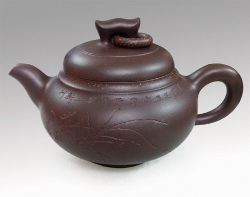 尹建平紫砂壶 贝立新 老紫泥 