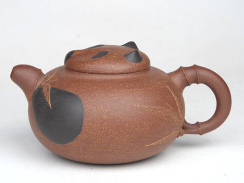 尹月华紫砂壶 熊猫  320CC... 