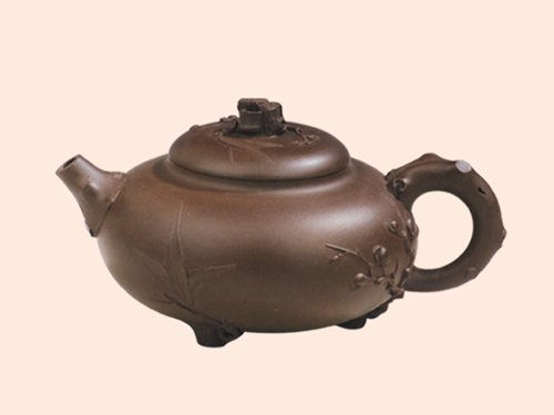 周冠华紫砂壶 岁寒三友 