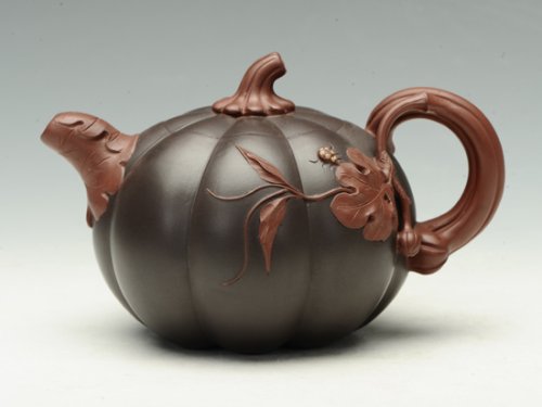 罗有财紫砂壶 南瓜 