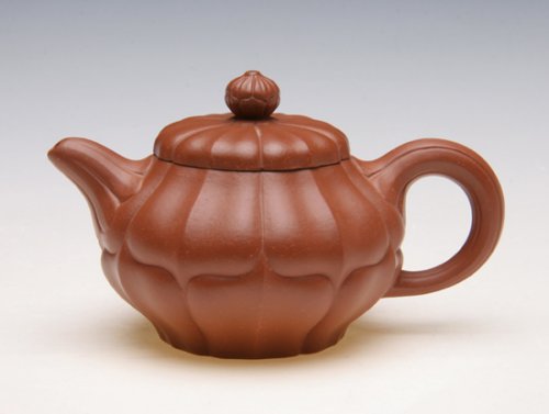 周建良紫砂壶 合菱 