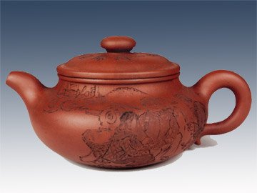 何忍群紫砂壶 仿古 