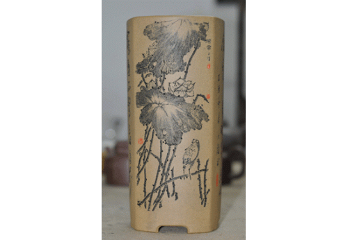 厉上清紫砂壶 荷香 