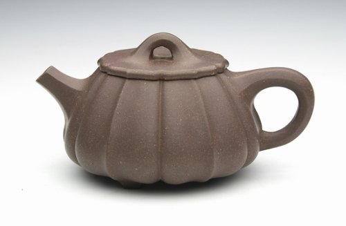 高燕紫砂壶 菊瓣石瓢 