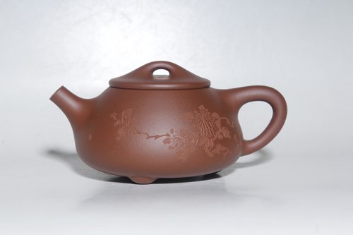 汪晖紫砂壶 石瓢 