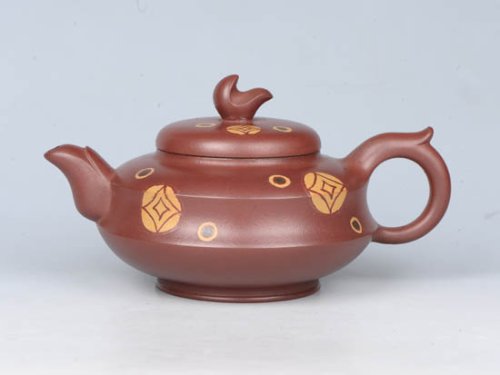 周庚大紫砂壶 祥和 