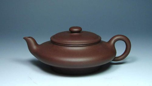 许亚均紫砂壶 大虚扁 