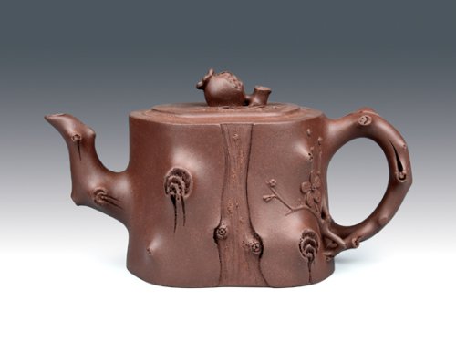 冯盘军紫砂壶 榴桩 