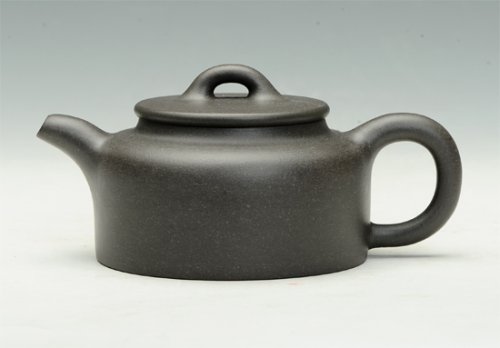 高俭紫砂壶 平盖井栏 