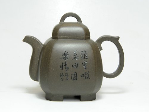 姜建荣紫砂壶 福临八方 