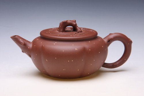 张建明紫砂壶 青梅竹马 