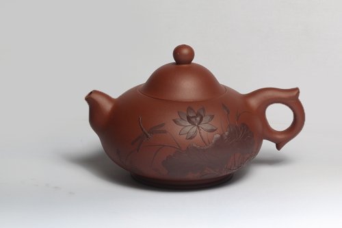 紫砂壶 荷花乳香 