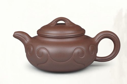 蒋晓平紫砂壶 仿古如意 