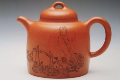 何忍群紫砂壶 秦权 