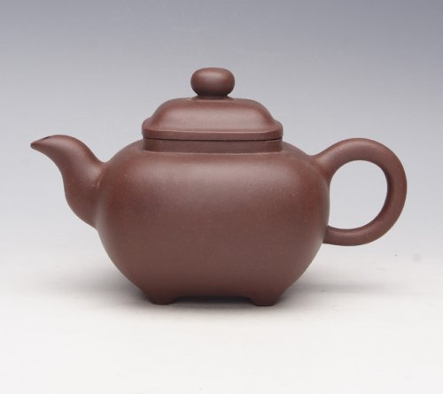 高祥芬紫砂壶 四方传炉 