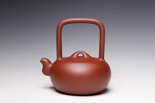 鲍利民紫砂壶 光明提梁壶 