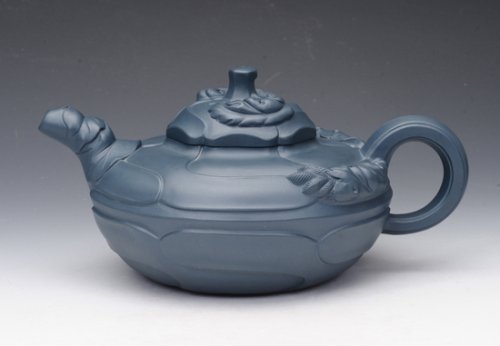 孙美雅紫砂壶 大风卷葵 