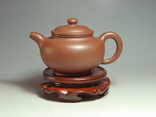 周冠华紫砂壶 掇球 