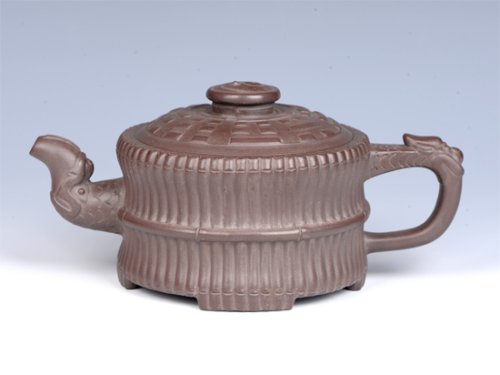 曾红清紫砂壶 - 龙头一捆竹 - 