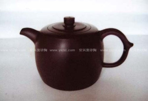 何强紫砂壶 井栏壶 