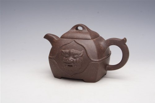 陆仕兴紫砂壶 狮威1 