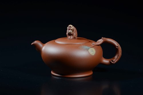 吕俊杰紫砂壶 美意延年 