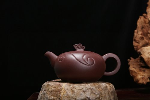 江晓燕紫砂壶 流云溢彩 
